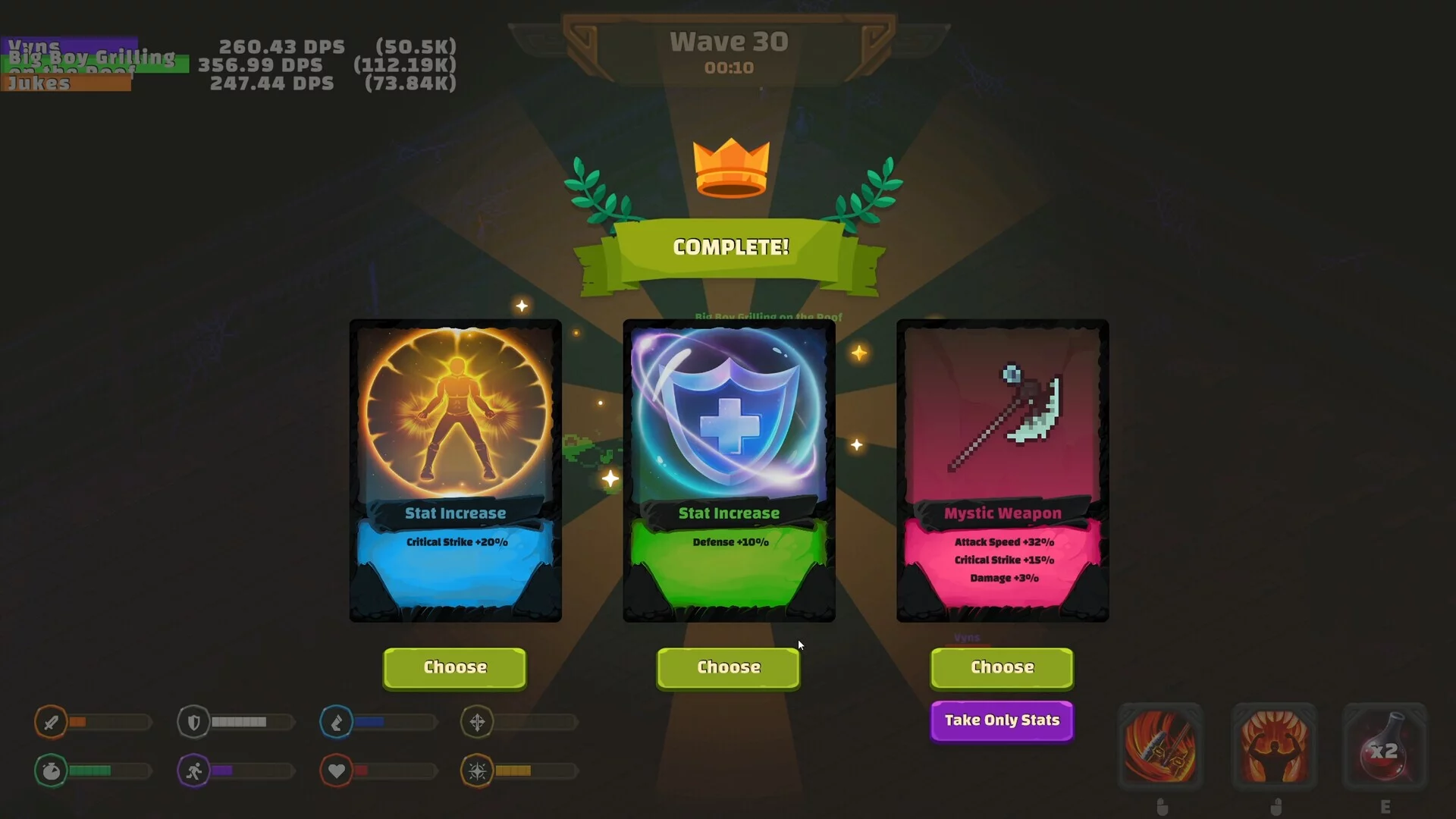 Изображение игры: Dungeon Survivors