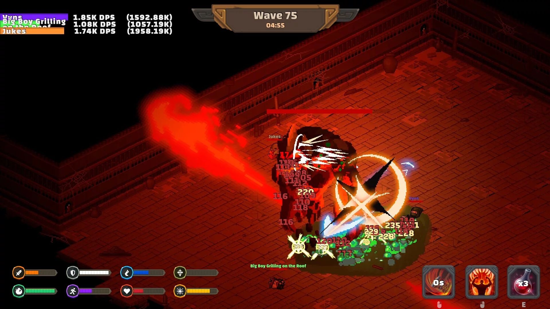 Изображение игры: Dungeon Survivors