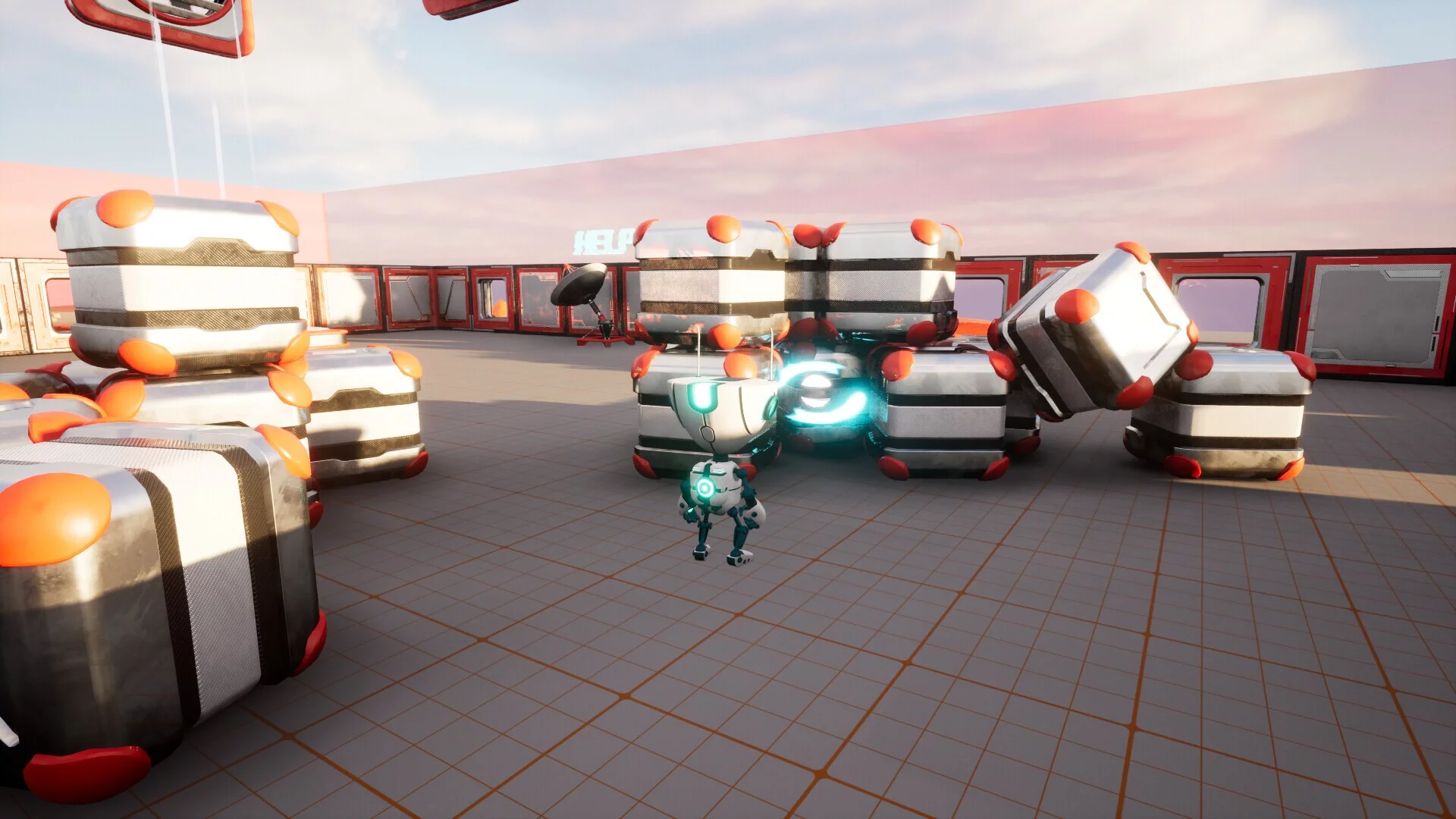 Изображение игры: A Bots Color Adventure