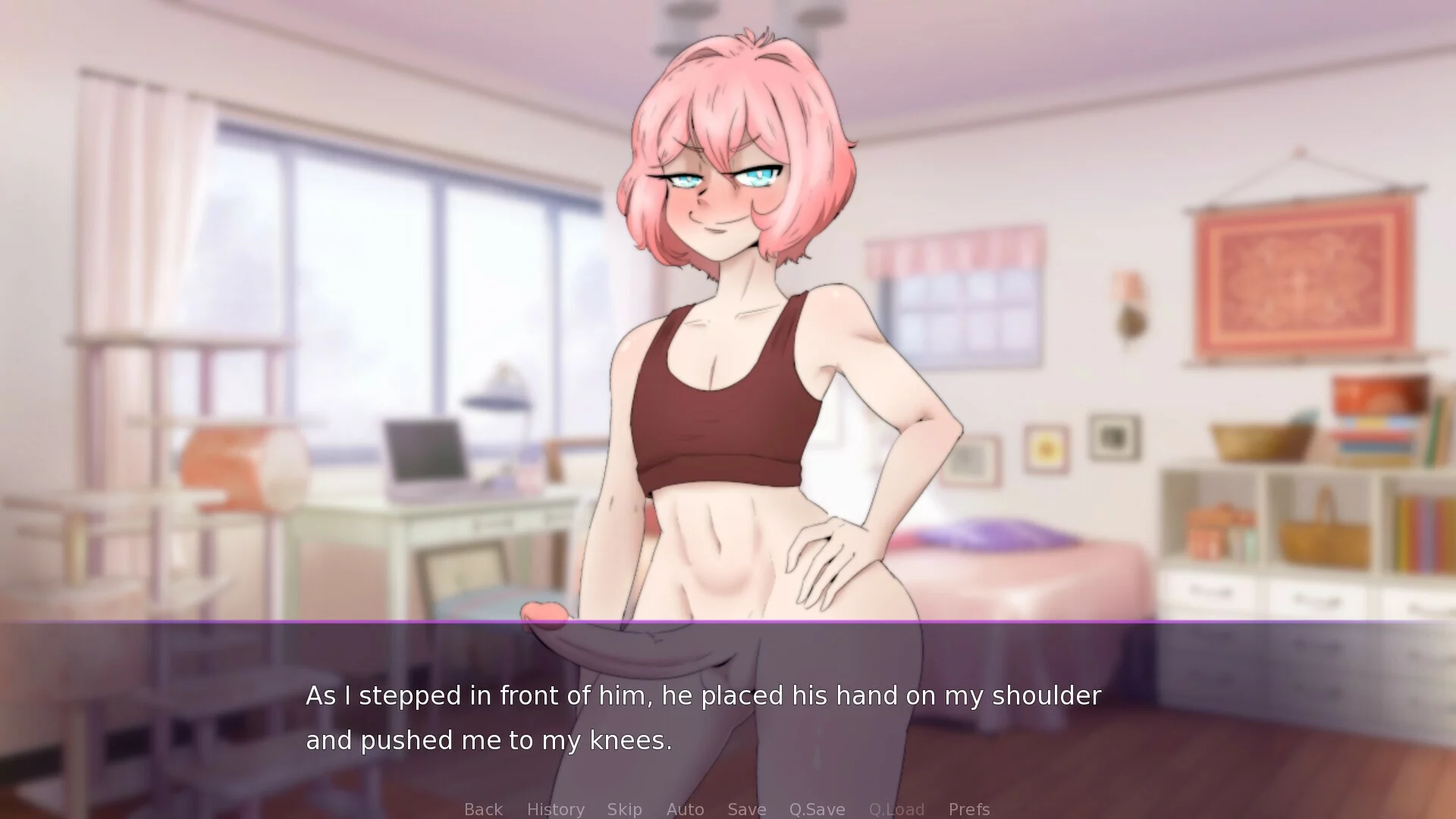 Изображение игры: The Femboy Next Door Thinks I'm Cute