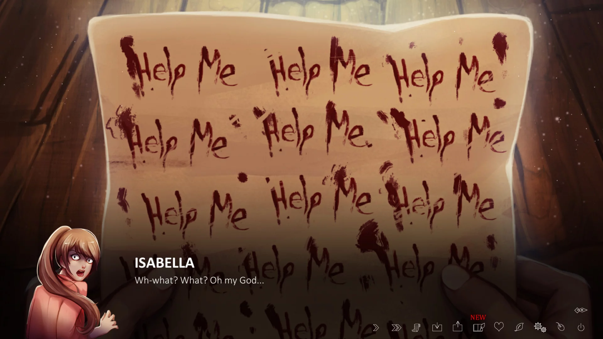 Изображение игры: The Letter - Horror Visual Novel