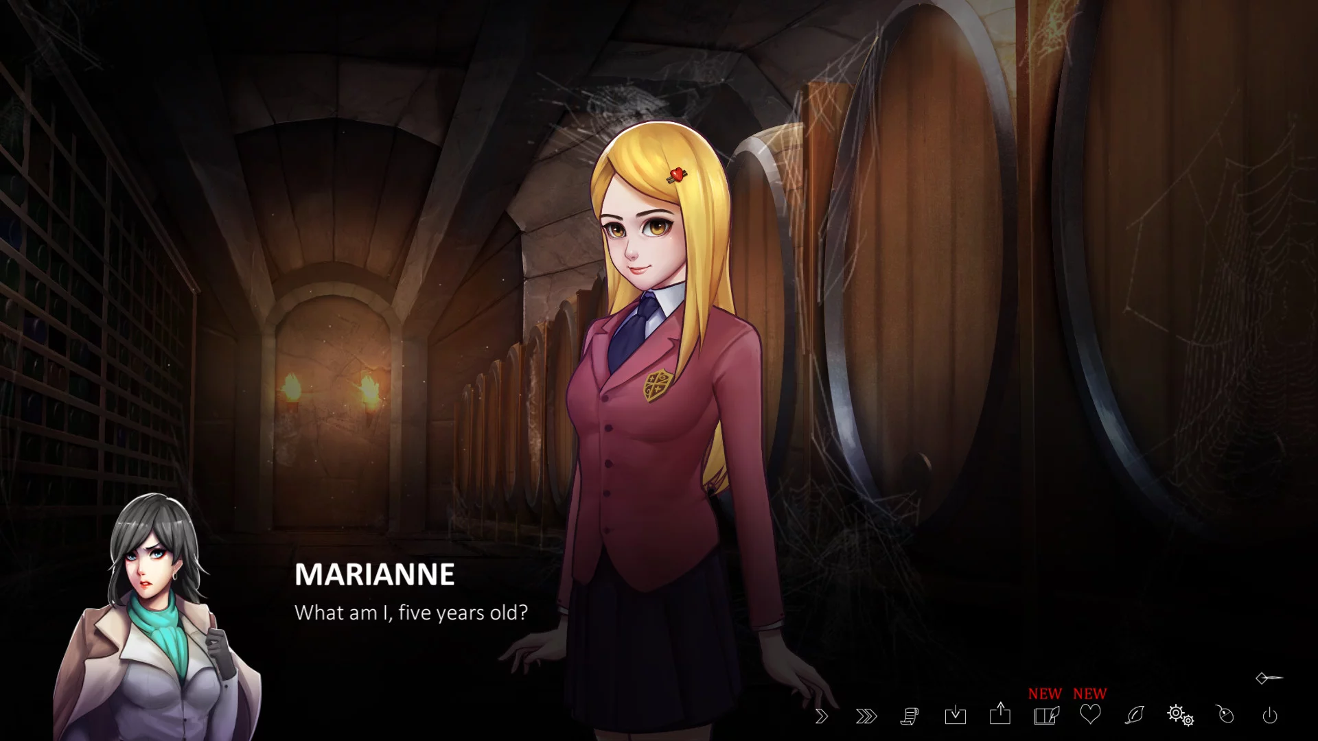Изображение игры: The Letter - Horror Visual Novel