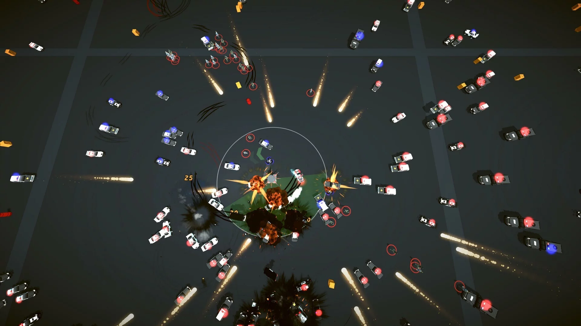 Изображение игры: BattleDrive.io
