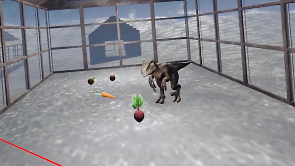 Изображение игры: VR Dinosaur Village
