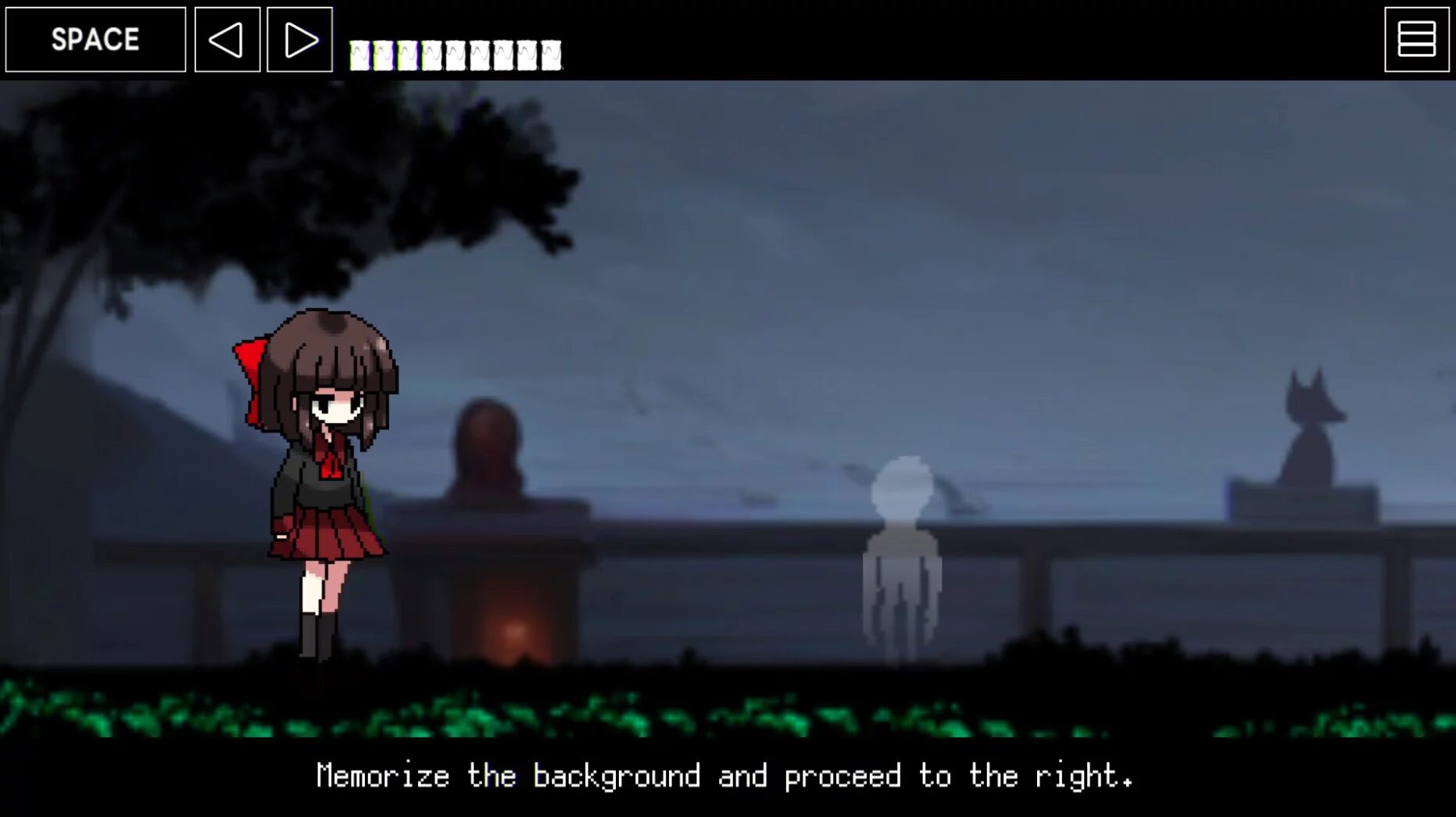 Изображение игры: Visiting Shrine at Night | 夜間参拝