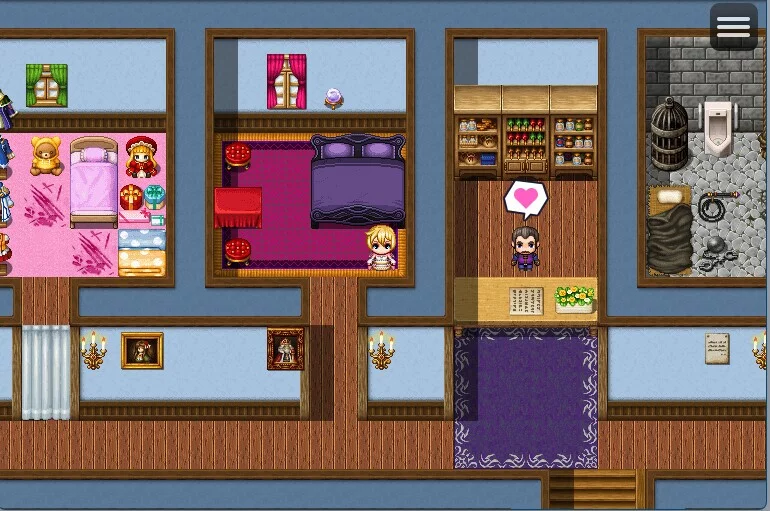 Изображение игры: 搾精錬金工房イリス～錬金術師と勇者と竜騎士と女神さまのえっちな冒険～