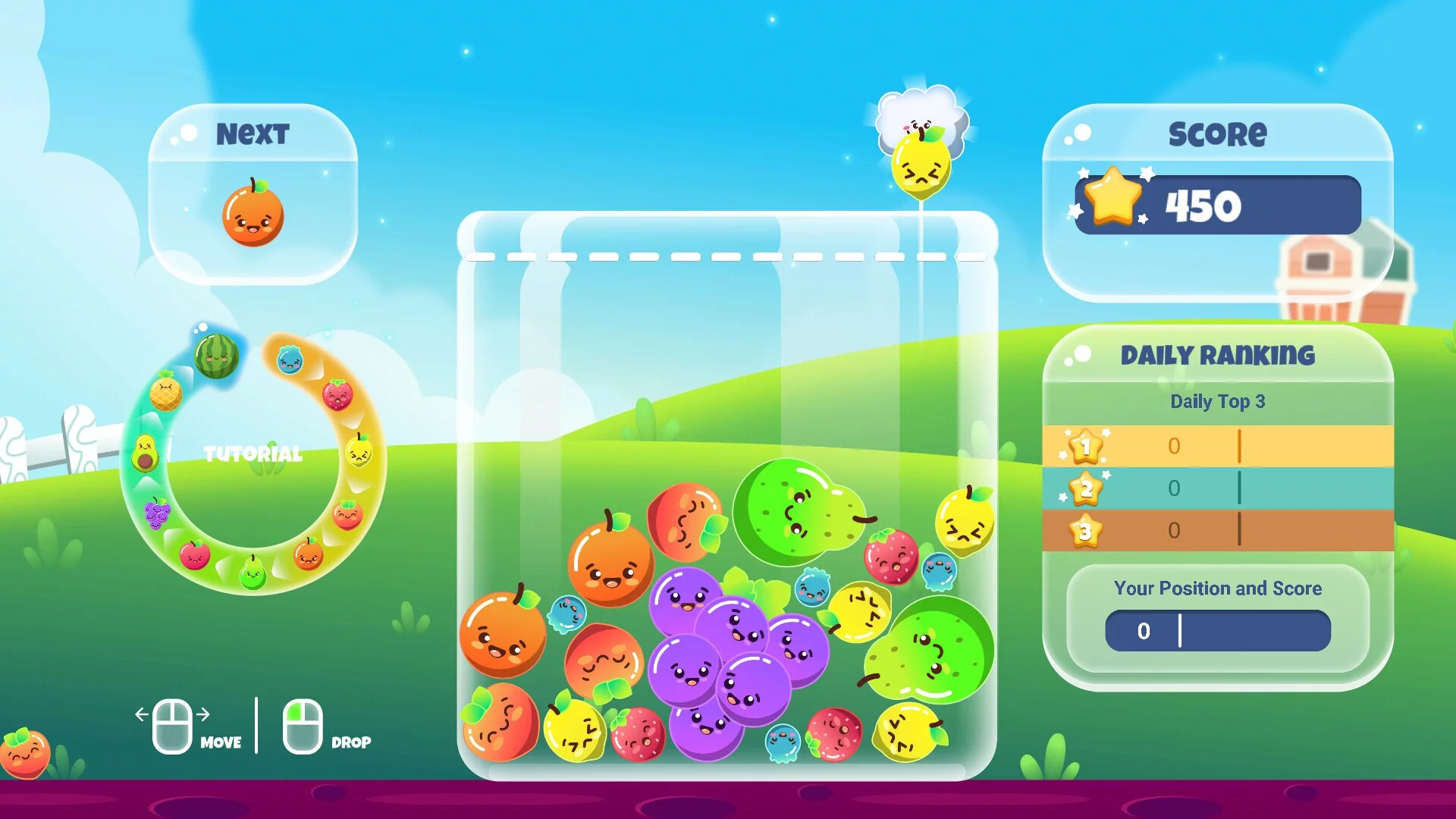 Изображение игры: Watermelon Suika Game