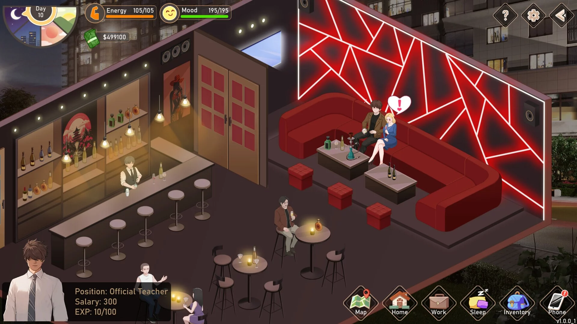 Изображение игры: Love n Life: Lucky Teacher