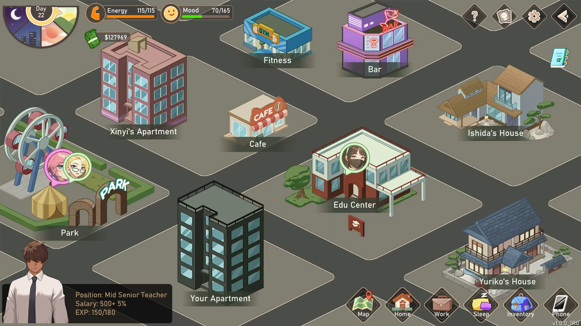 Изображение игры: Love n Life: Lucky Teacher