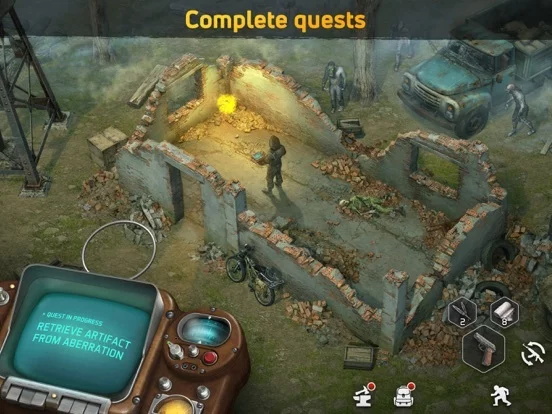 Изображение игры: Dawn of Zombies: The Survival