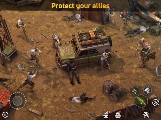 Изображение игры: Dawn of Zombies: The Survival