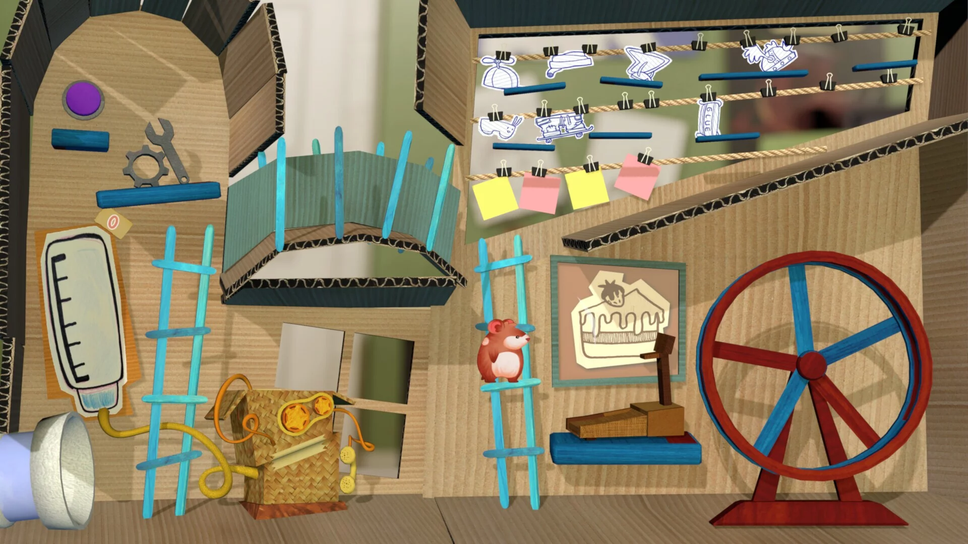 Изображение игры: The Hamster's Journey