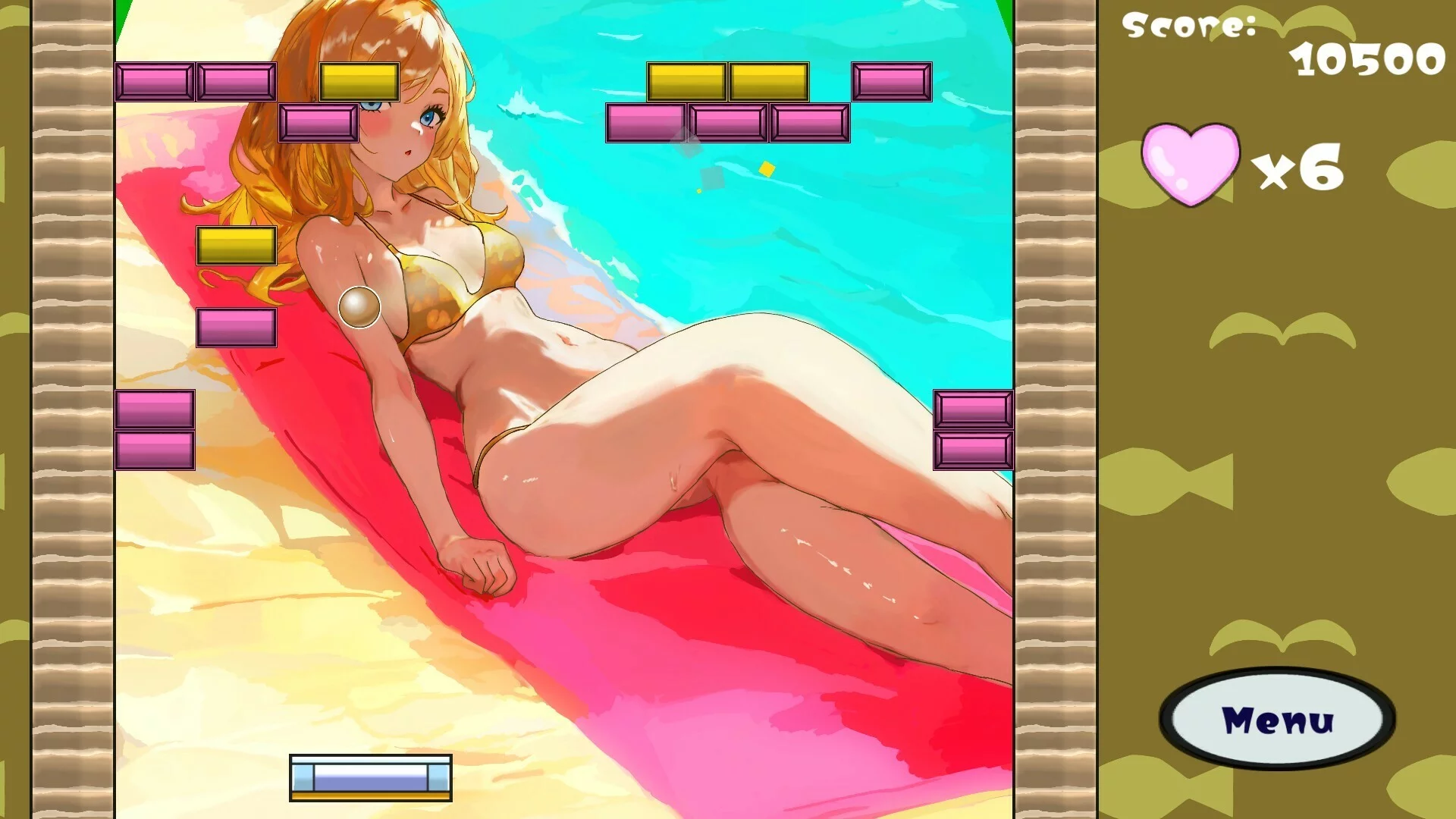 Изображение игры: Beach Girl Block Crush!!