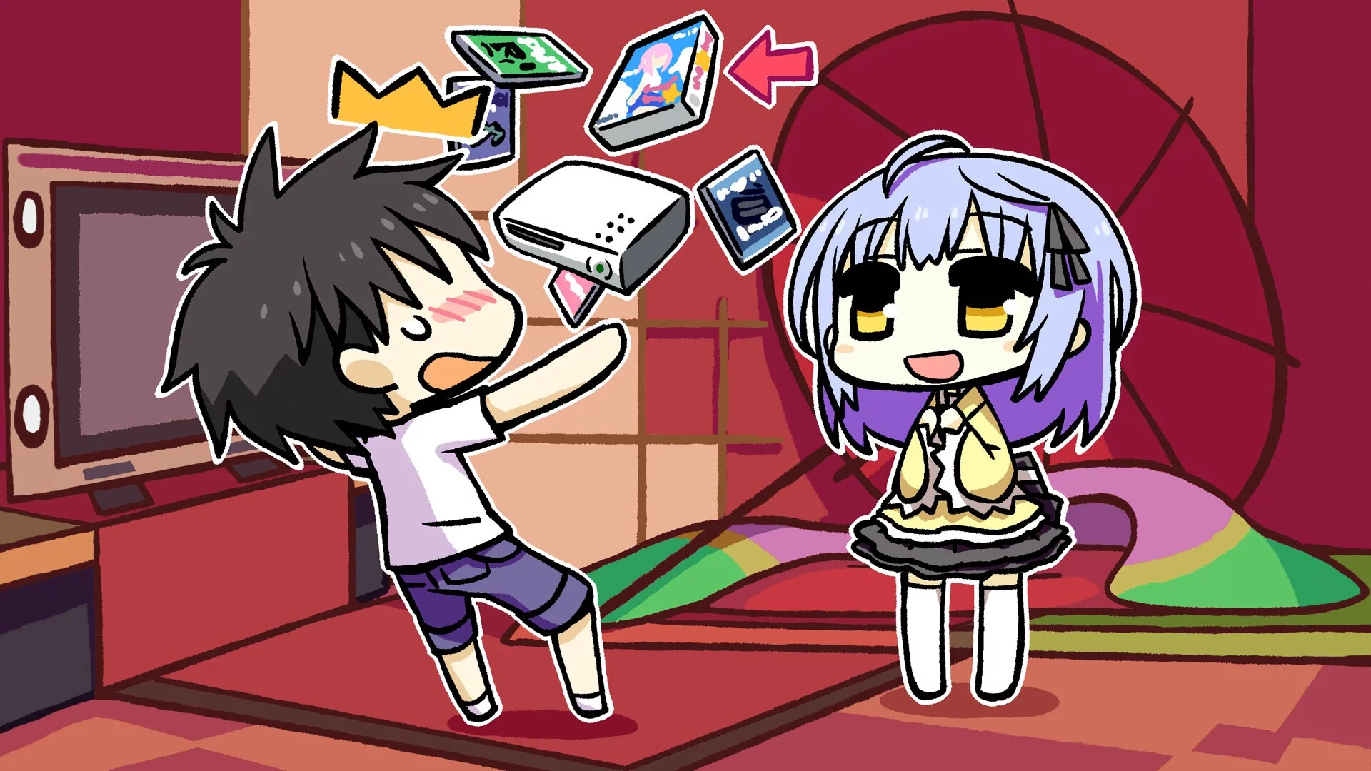 Изображение игры: Irotoridori No Sekai HD - The Colorful World