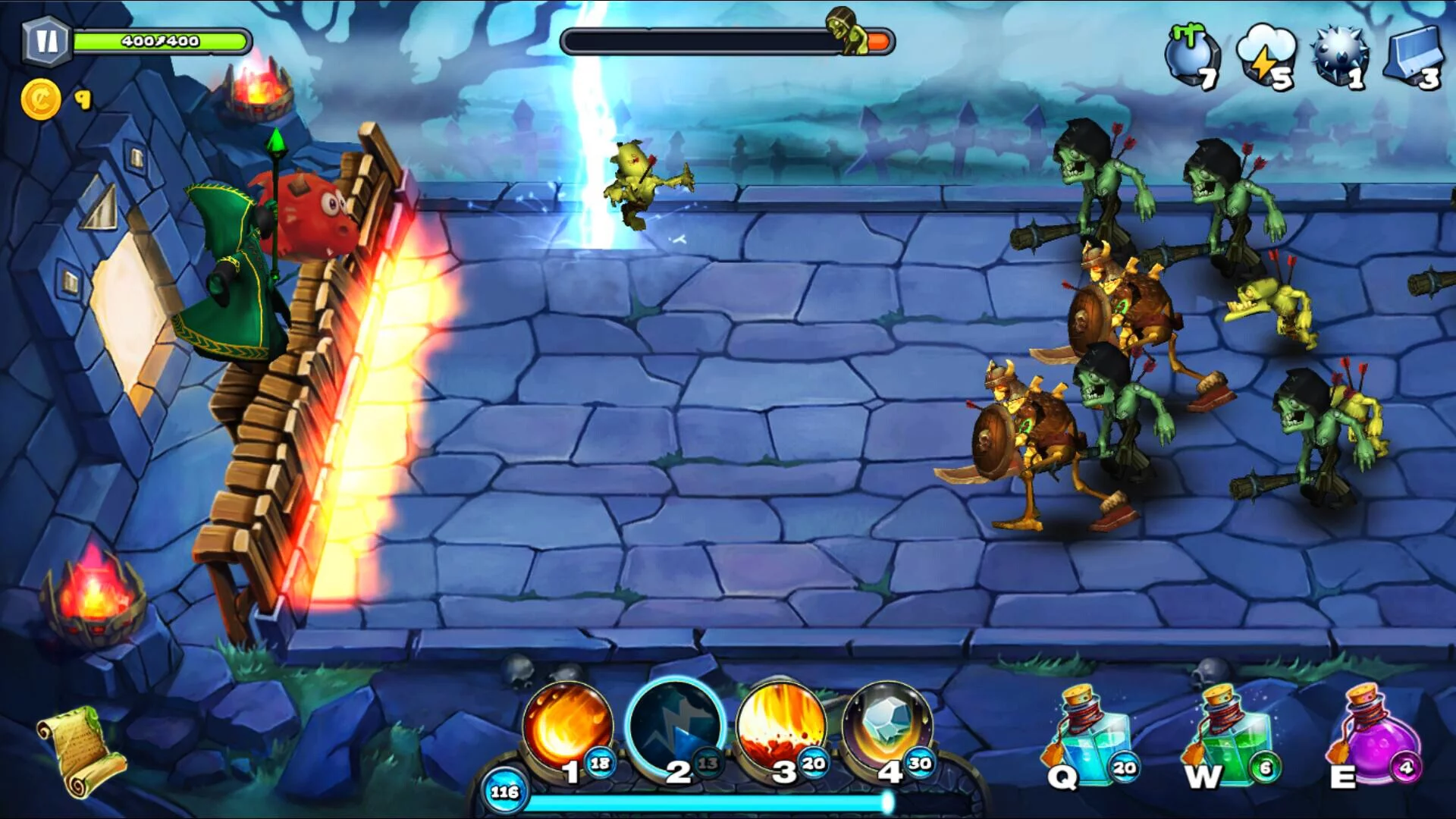 Изображение игры: Arcane Bastion