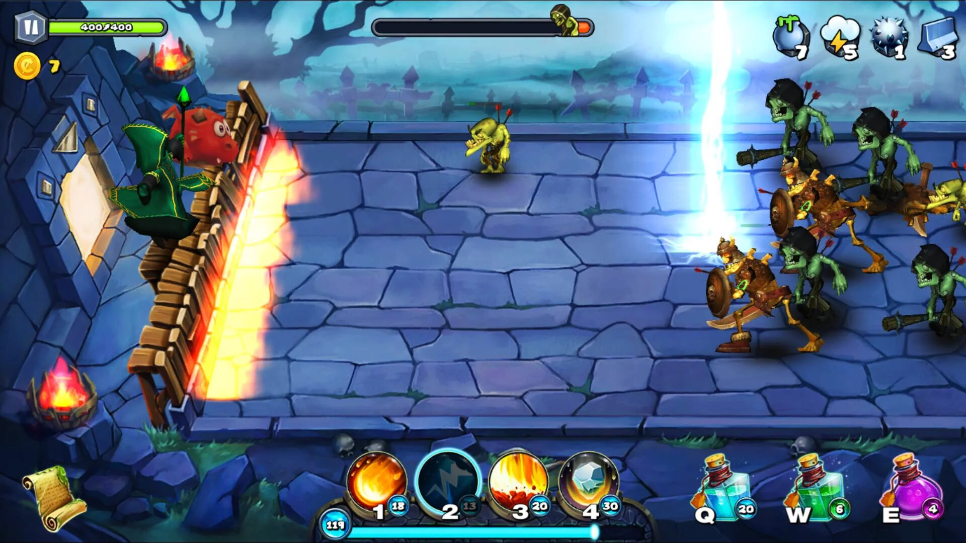 Изображение игры: Arcane Bastion