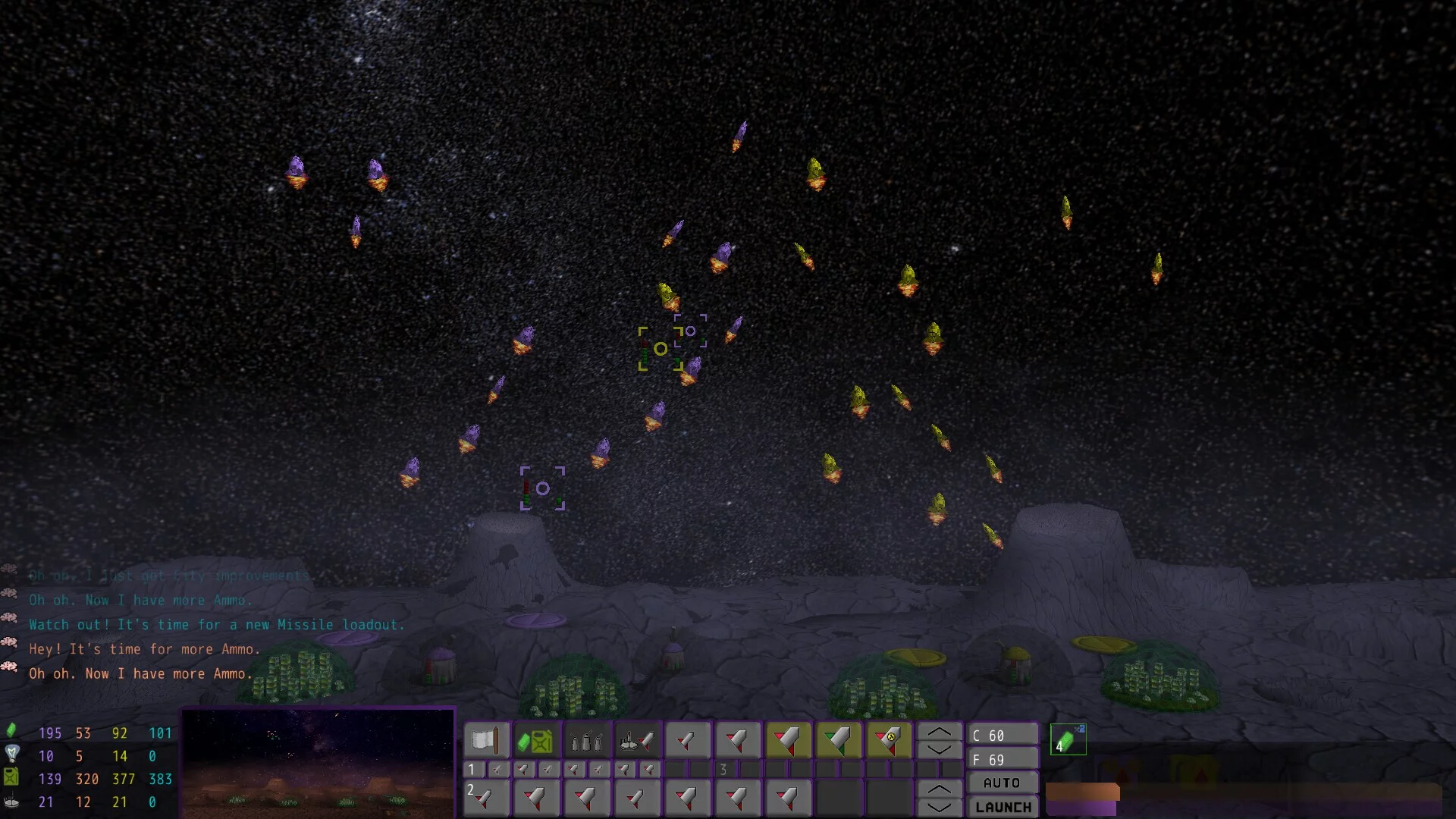 Изображение игры: Missile Wars