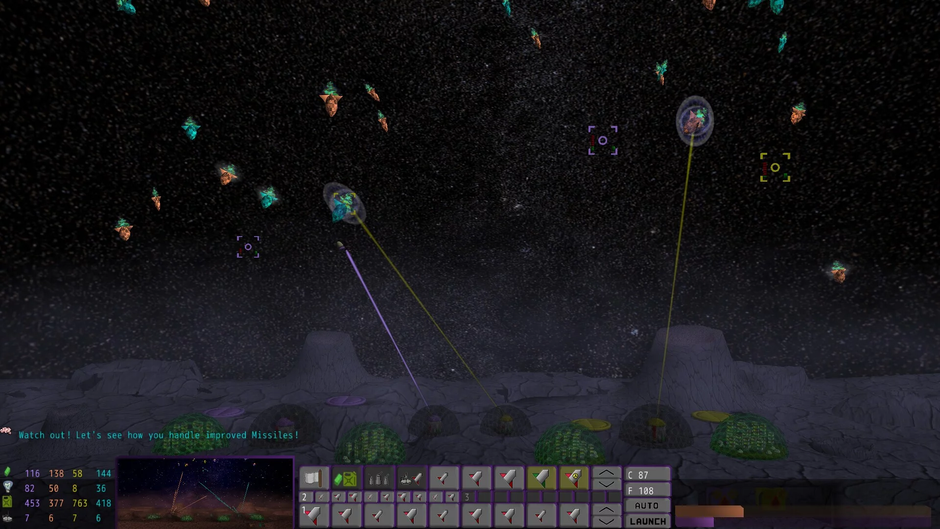 Изображение игры: Missile Wars