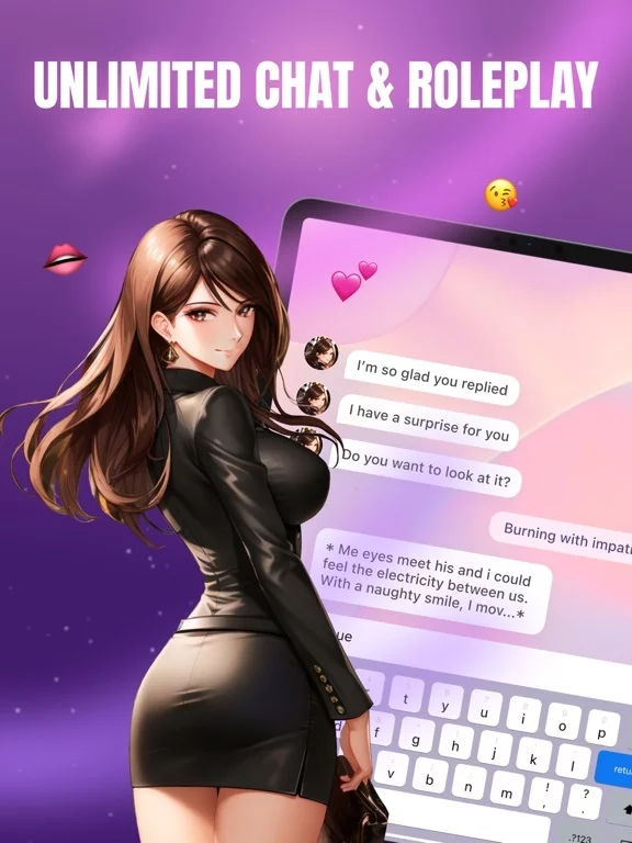 Изображение игры: LOVD: AI Waifu Dating Game 17+