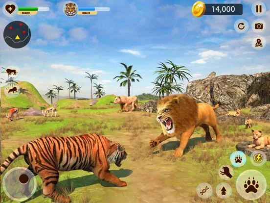 Изображение игры: Lion Hunting Simulator Game