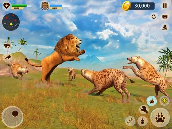 Изображение игры: Lion Hunting Simulator Game