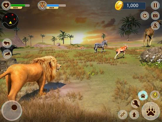 Изображение игры: Lion Hunting Simulator Game