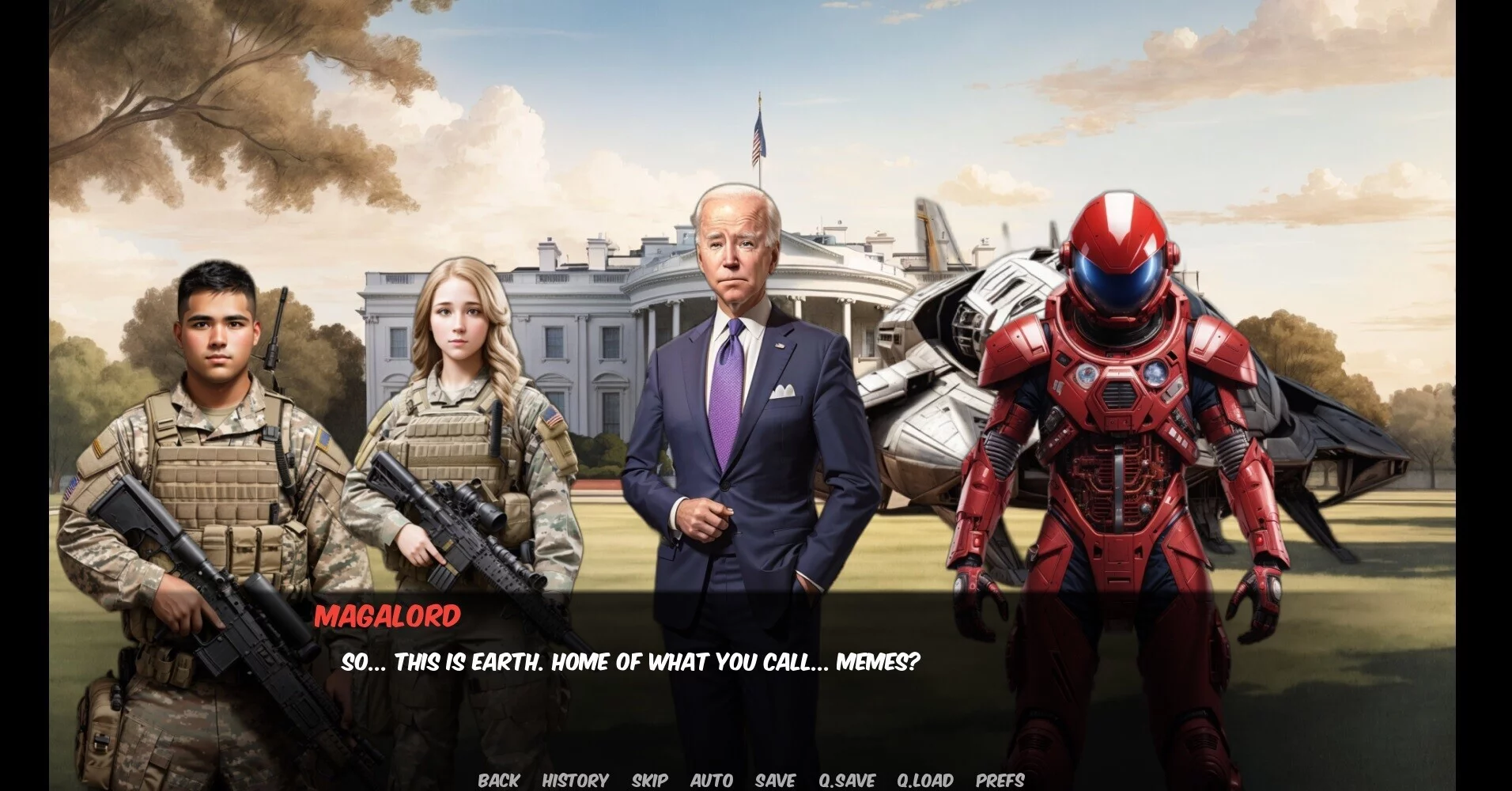 Изображение игры: Joe Biden - Escape From MAGA Chapter 1