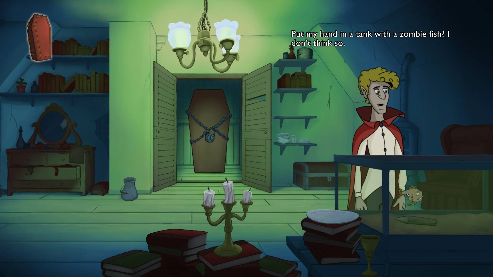 Изображение игры: Champy the Useless Vampire