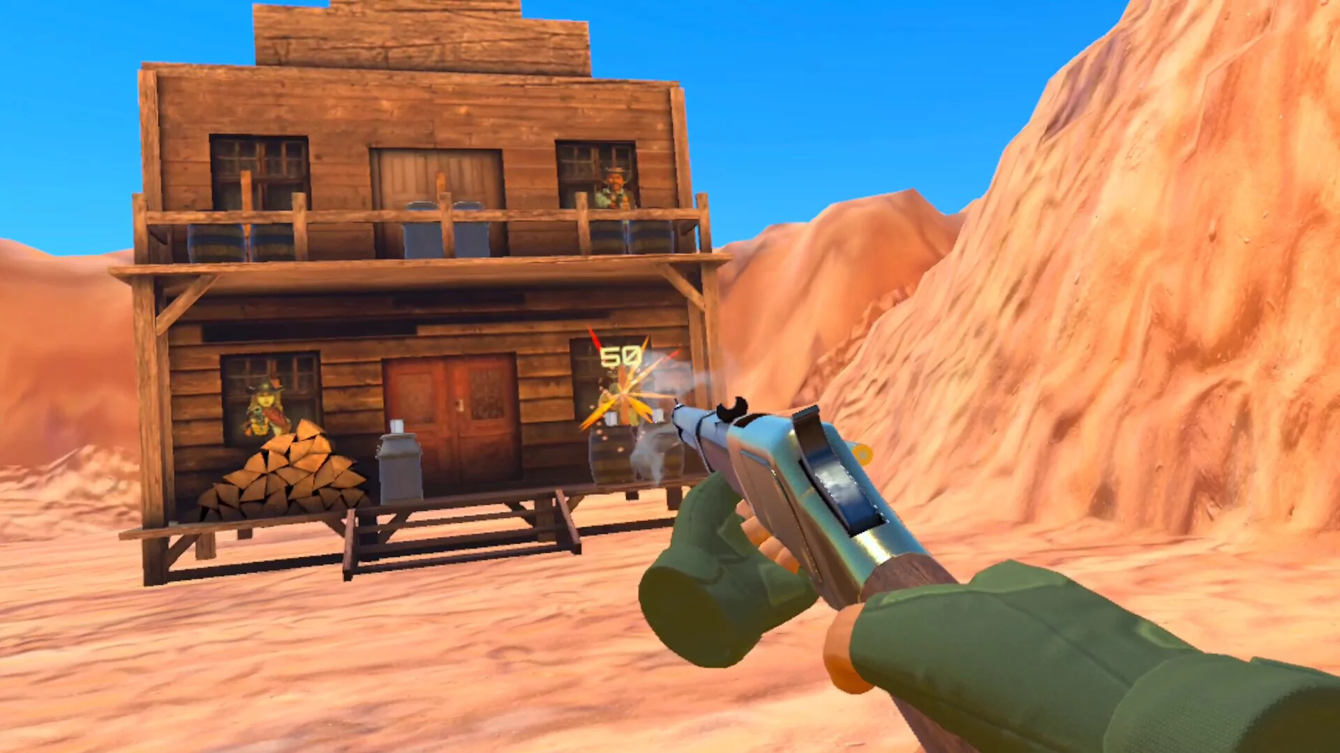 Изображение игры: Dynamic Shooting VR