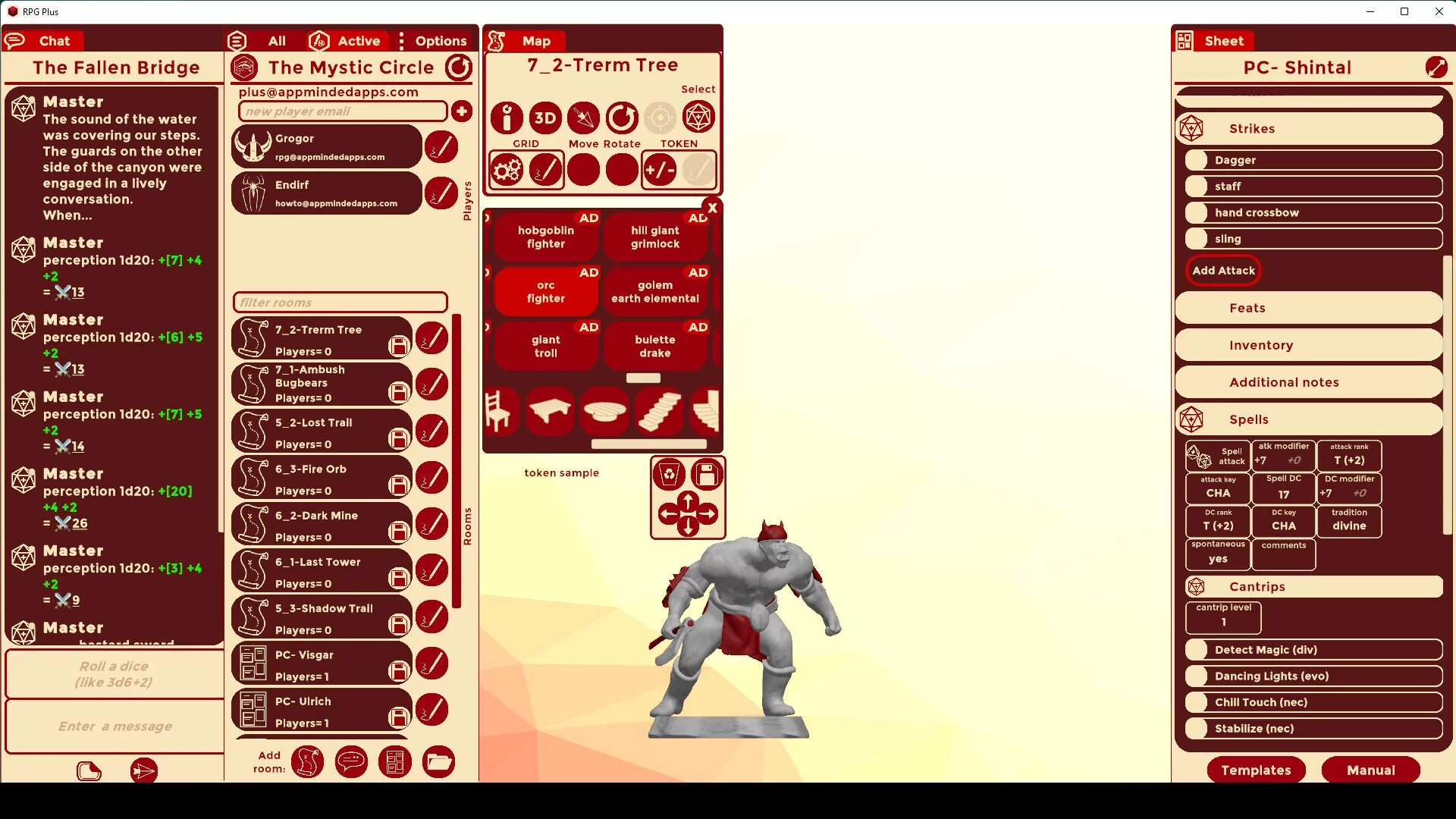 Изображение игры: RPG Plus - Virtual Tabletop