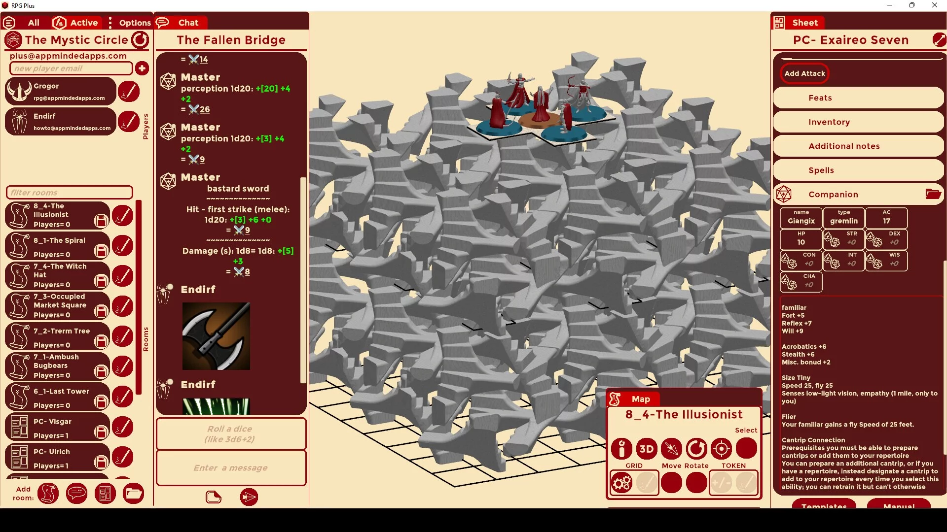 Изображение игры: RPG Plus - Virtual Tabletop