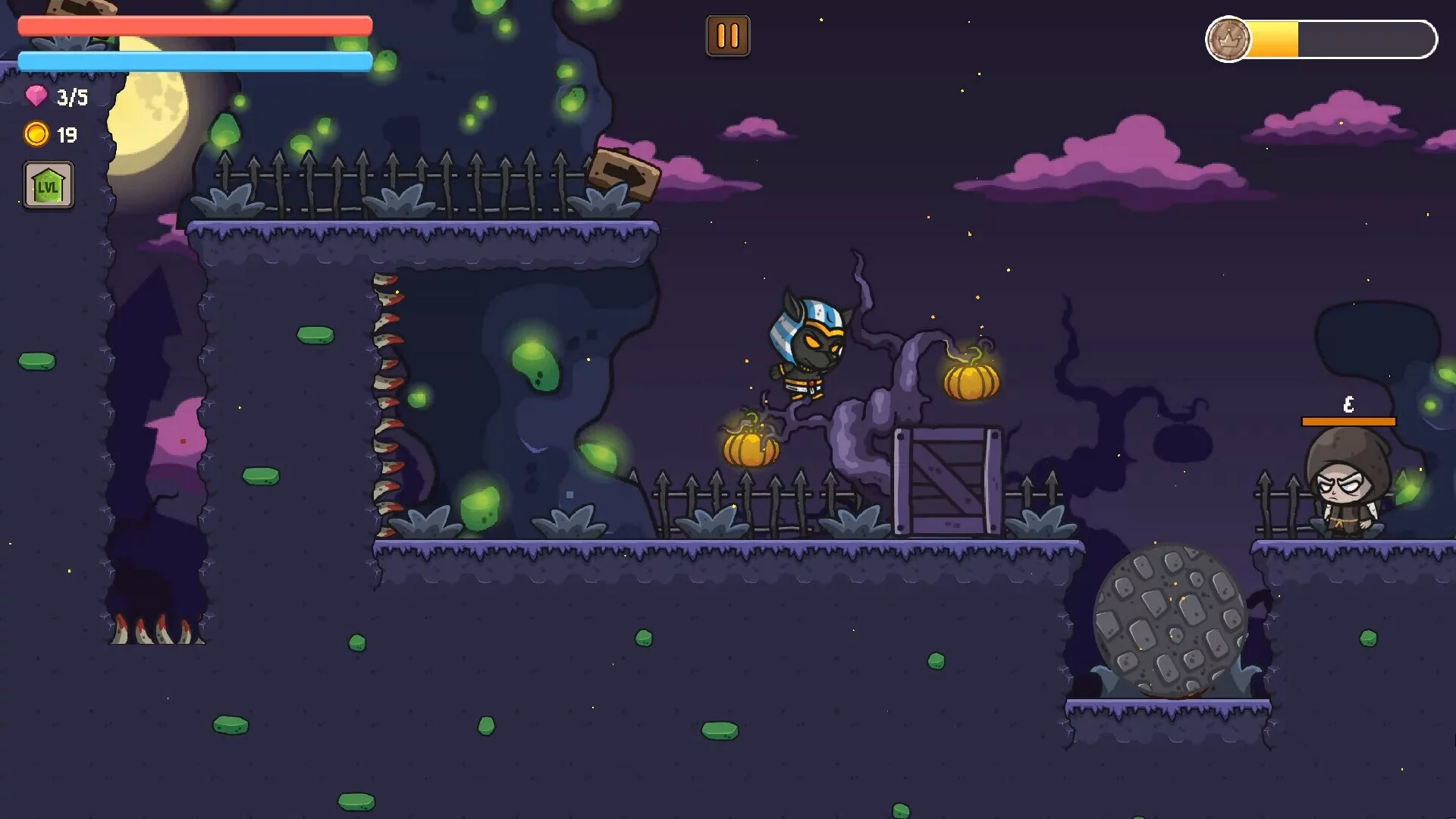 Изображение игры: DarkLight: Platformer
