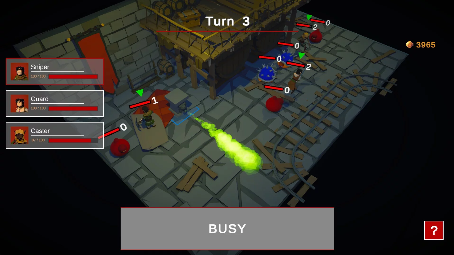Изображение игры: Grid Dungeons