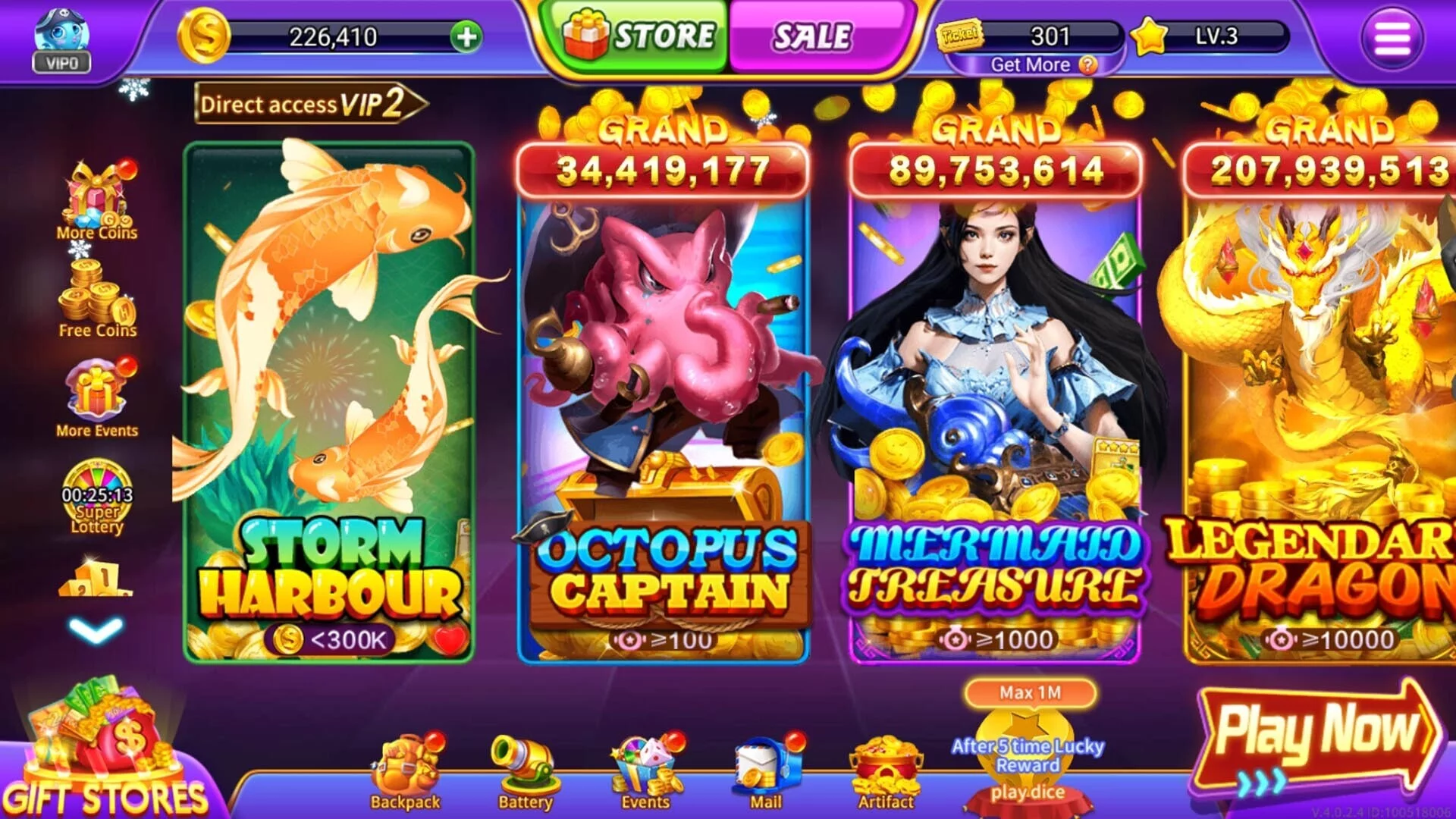 Изображение игры: Classic Arcade Fishing