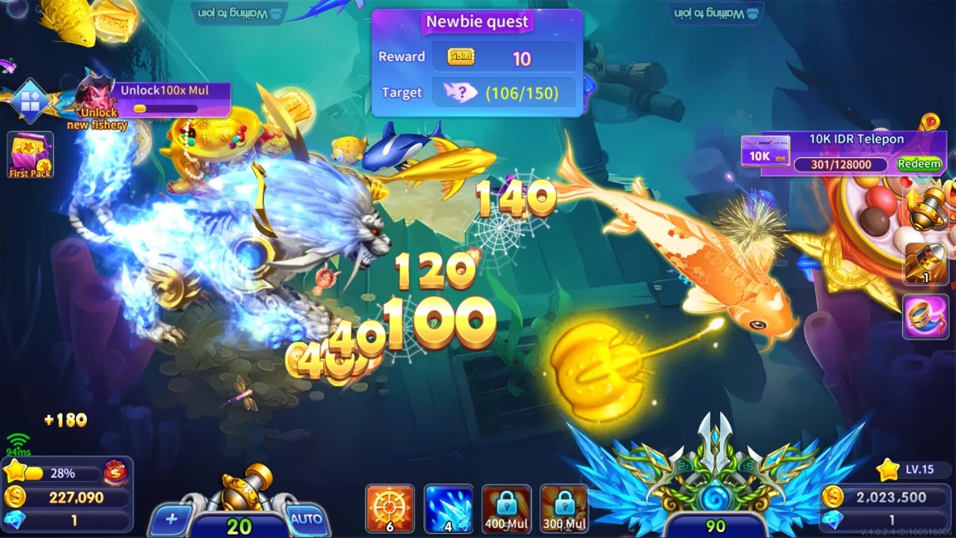 Изображение игры: Classic Arcade Fishing