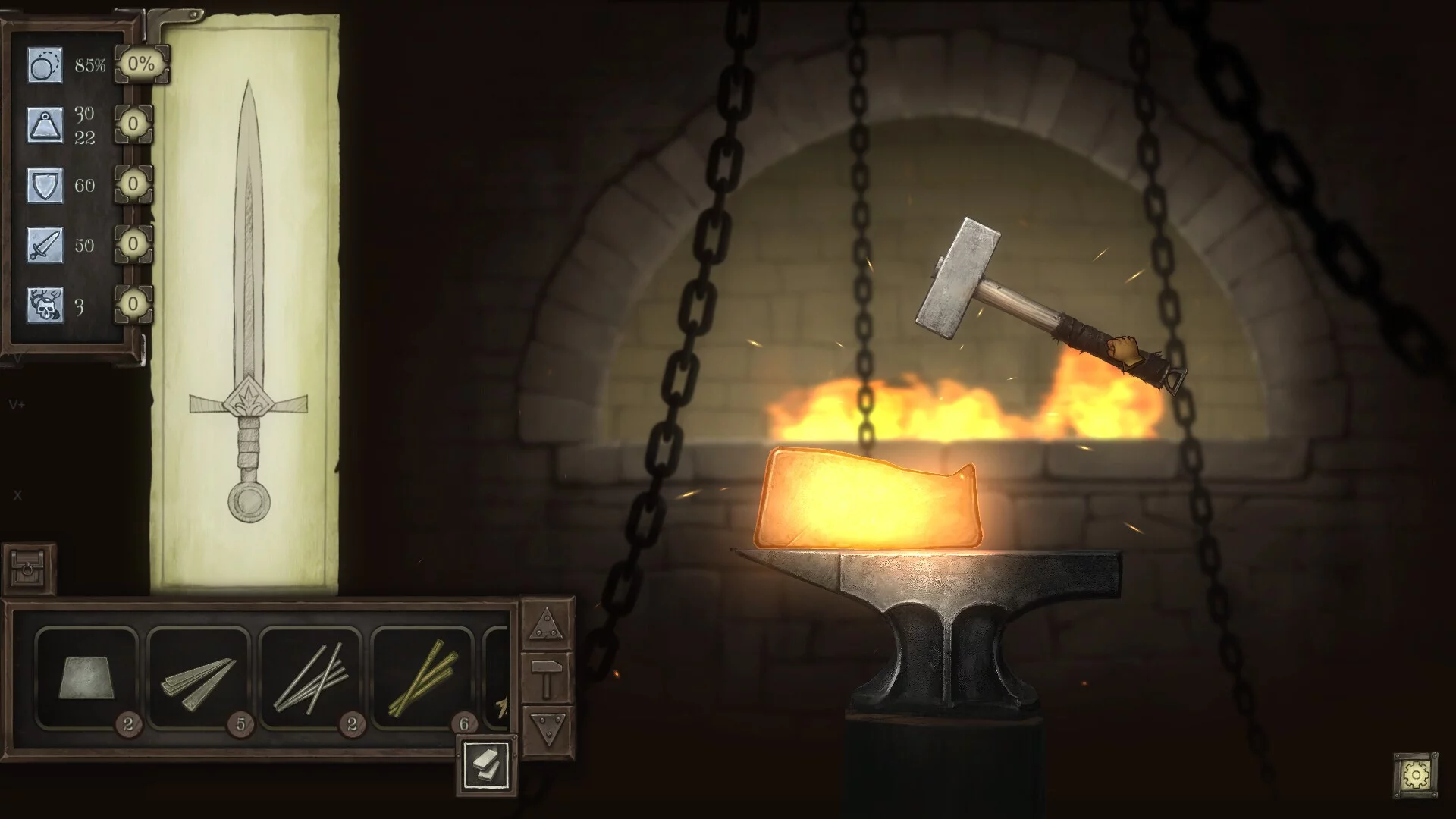 Изображение игры: Blacksmith. Song of two Kings.