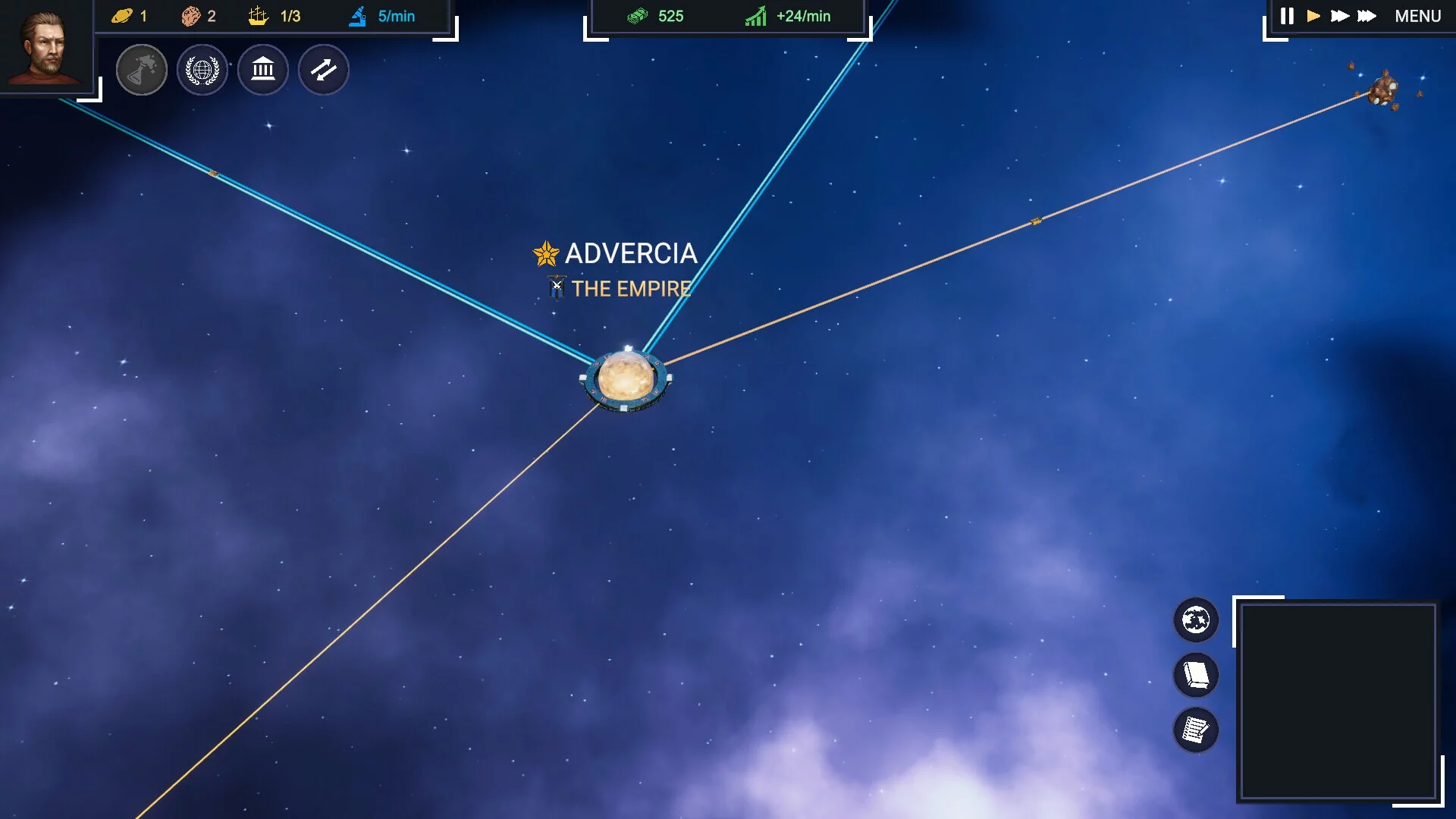 Изображение игры: Astronomics Rise of a New Empire