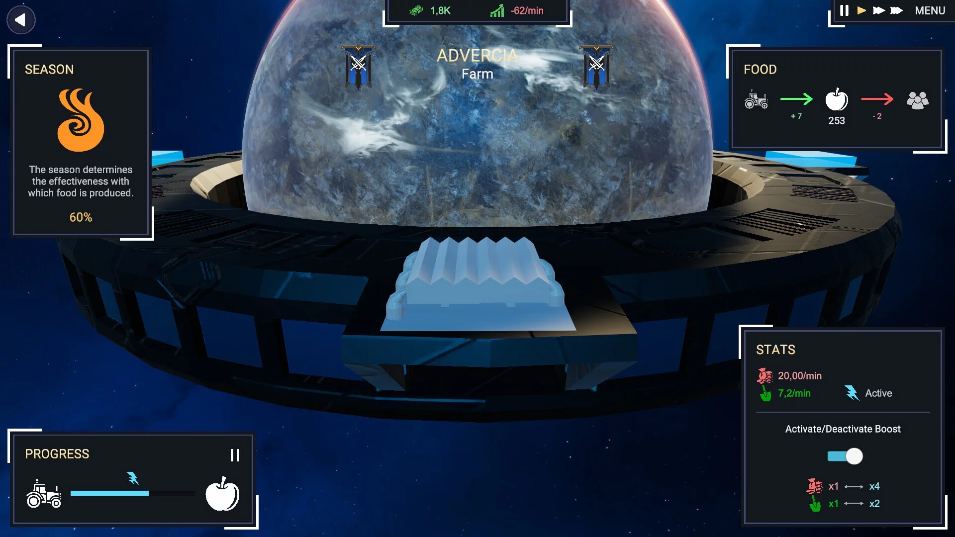 Изображение игры: Astronomics Rise of a New Empire