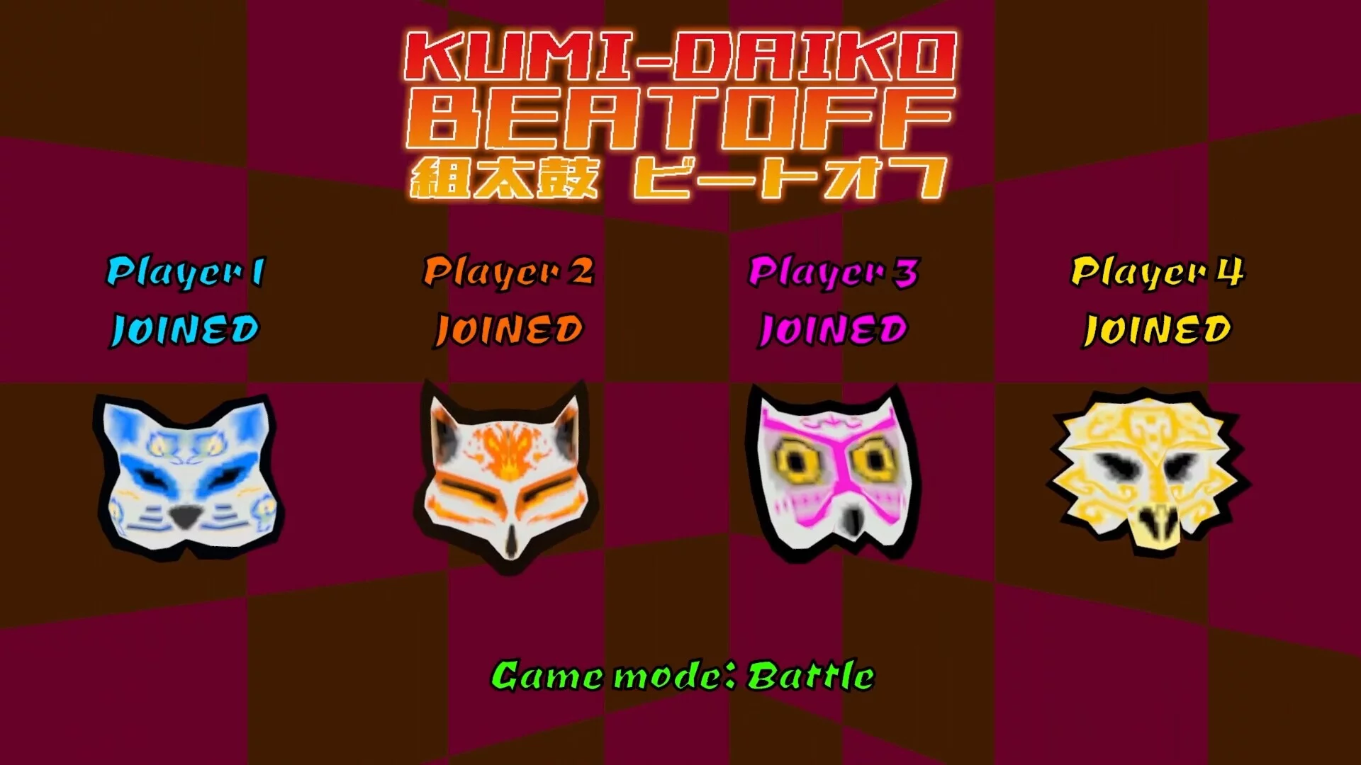 Изображение игры: Kumi-Daiko Beatoff