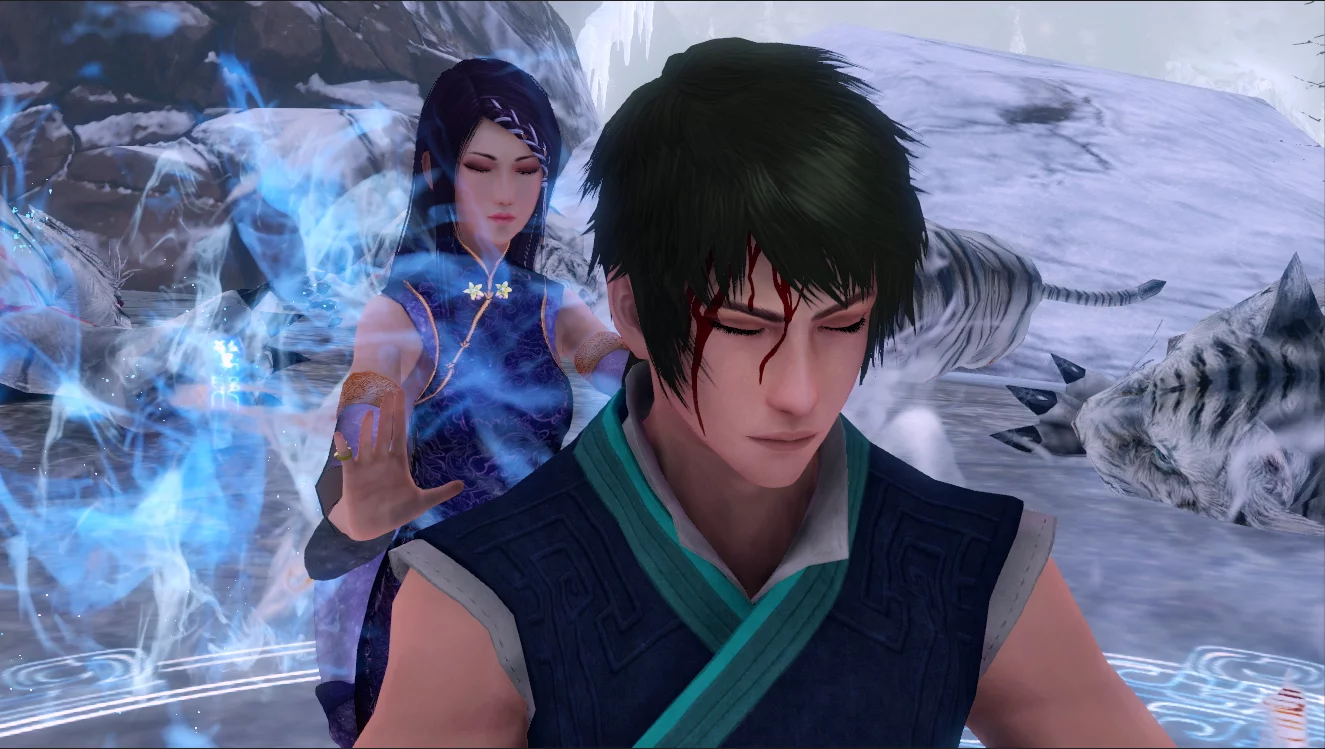 Изображение игры: 軒轅劍外傳穹之扉(The Gate of Firmament)