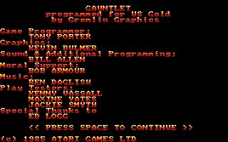 Изображение игры: Gauntlet (1985)