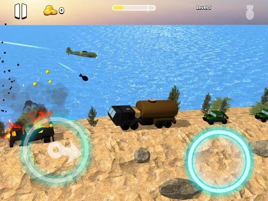 Изображение игры: Bomber Ace: WW2 war plane game