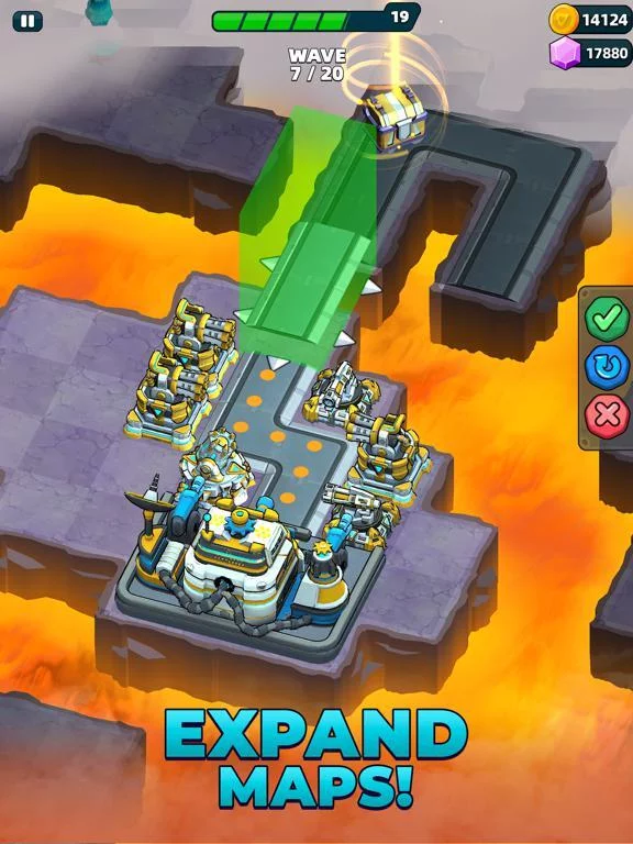 Изображение игры: Raid Rush: Tower Defense TD