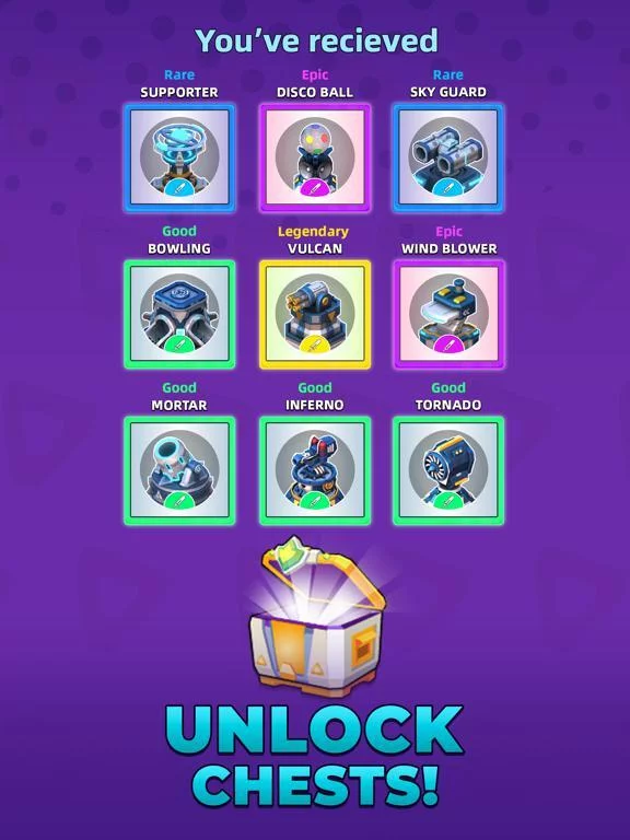Изображение игры: Raid Rush: Tower Defense TD