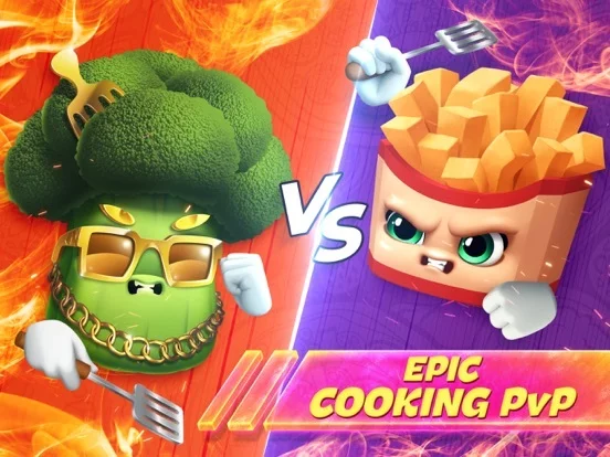 Изображение игры: Cooking Fever Duels: Food Wars