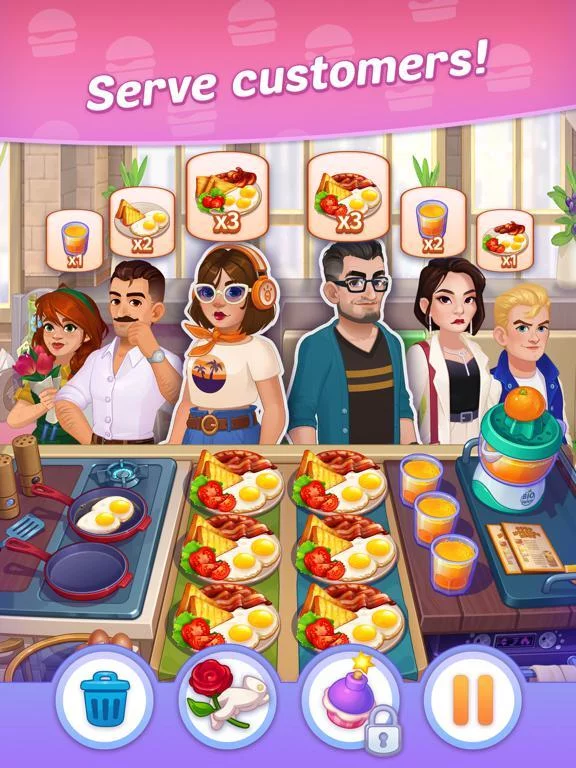 Изображение игры: Royal Cooking: Kitchen Madness