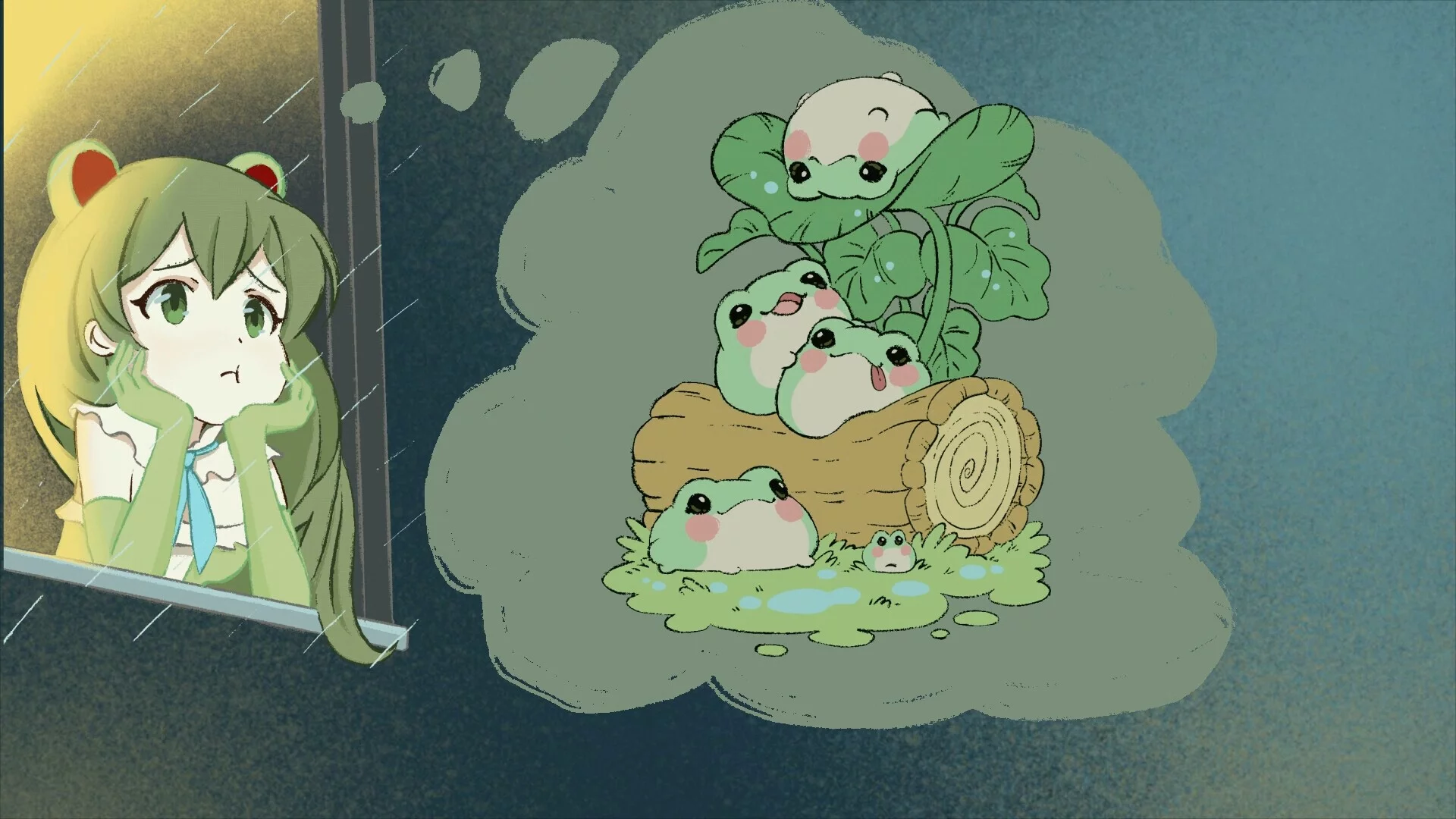 Изображение игры: What if your girl was a frog 2