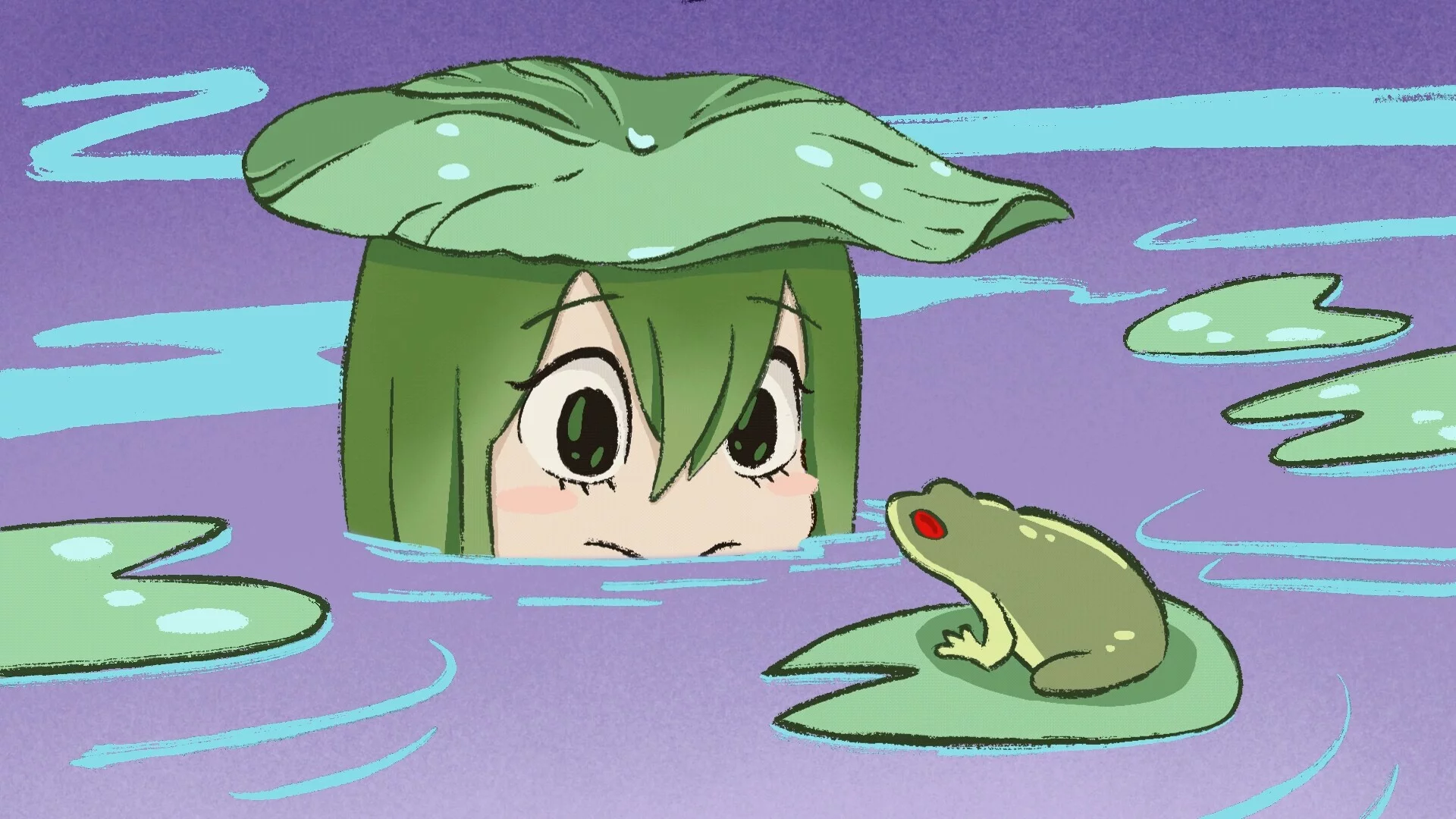 Изображение игры: What if your girl was a frog 2