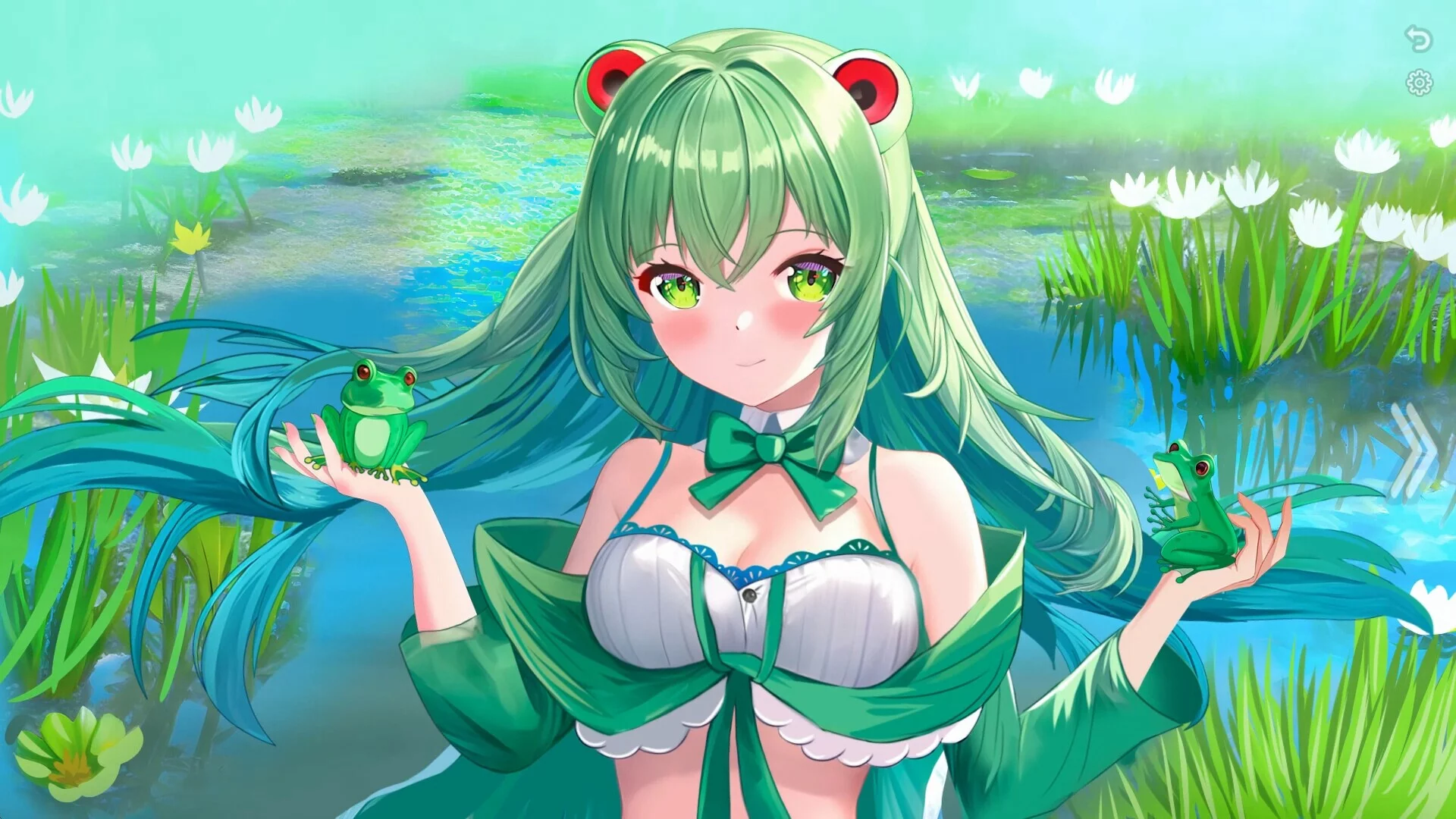 Изображение игры: What if your girl was a frog 2