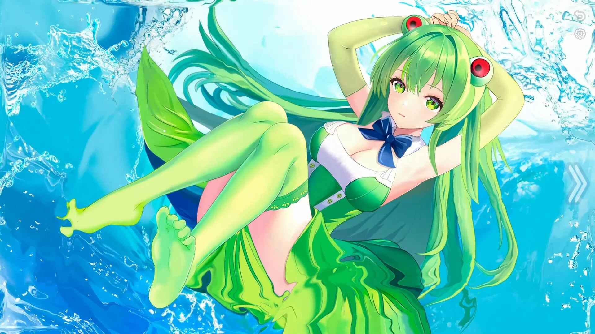 Изображение игры: What if your girl was a frog 2